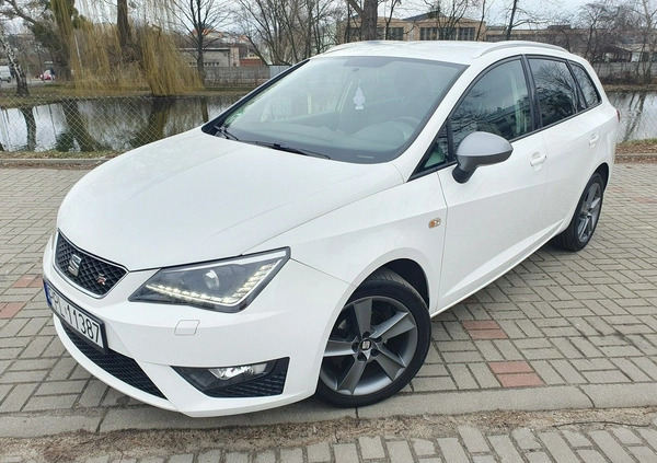 Seat Ibiza cena 28400 przebieg: 173000, rok produkcji 2014 z Pleszew małe 781